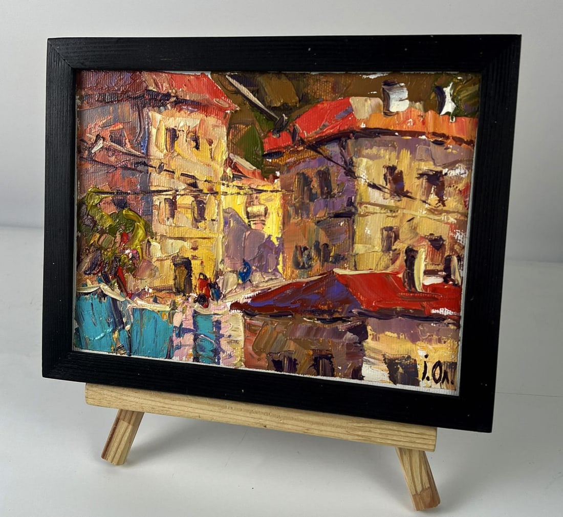 Oil painting Morning In The Sunny City Oleksiy Ivanyuk - 2
