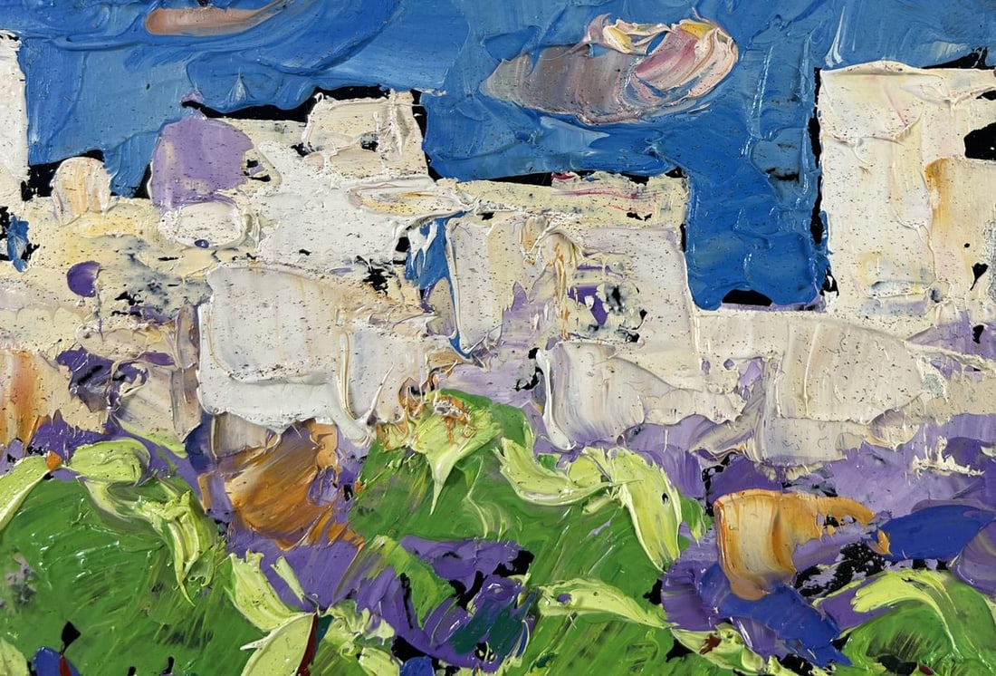 Oil painting Big city lights Alex Kalenyuk - 4