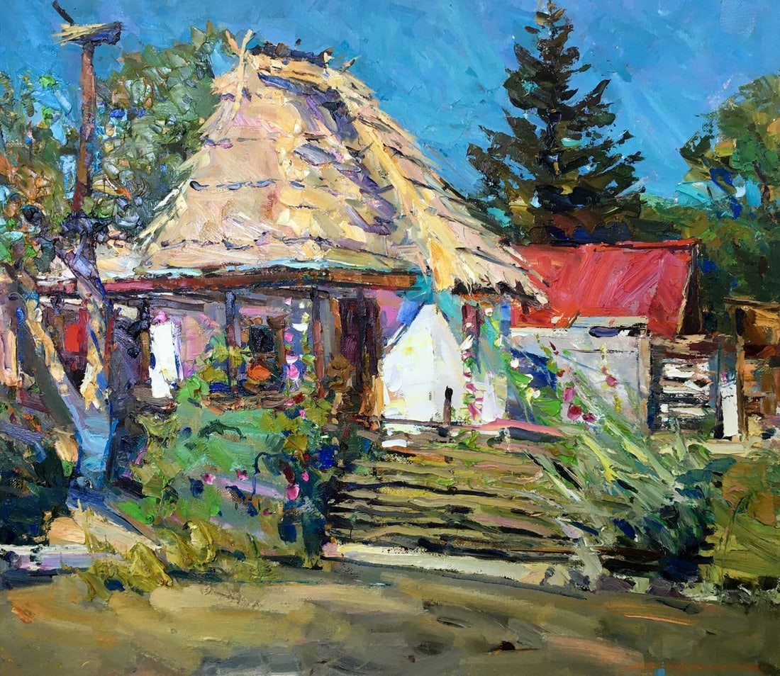 Oil painting Mallows bloom Zaborovsky Leonid Alexandrovich: Title : Oil painting Mallows bloom Zaborovsky Leonid Alexandrovich Description: No.986 *** ABOUT THIS PAINTING *** * TITLE: "Mallows bloom" * ARTISTS: Zaborovsky Leonid Alexandrovich * SIZE: 70x80 cm/