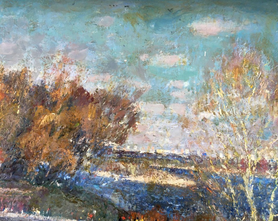Oil painting Glory park Mynka Alexander Fedorovich - 7
