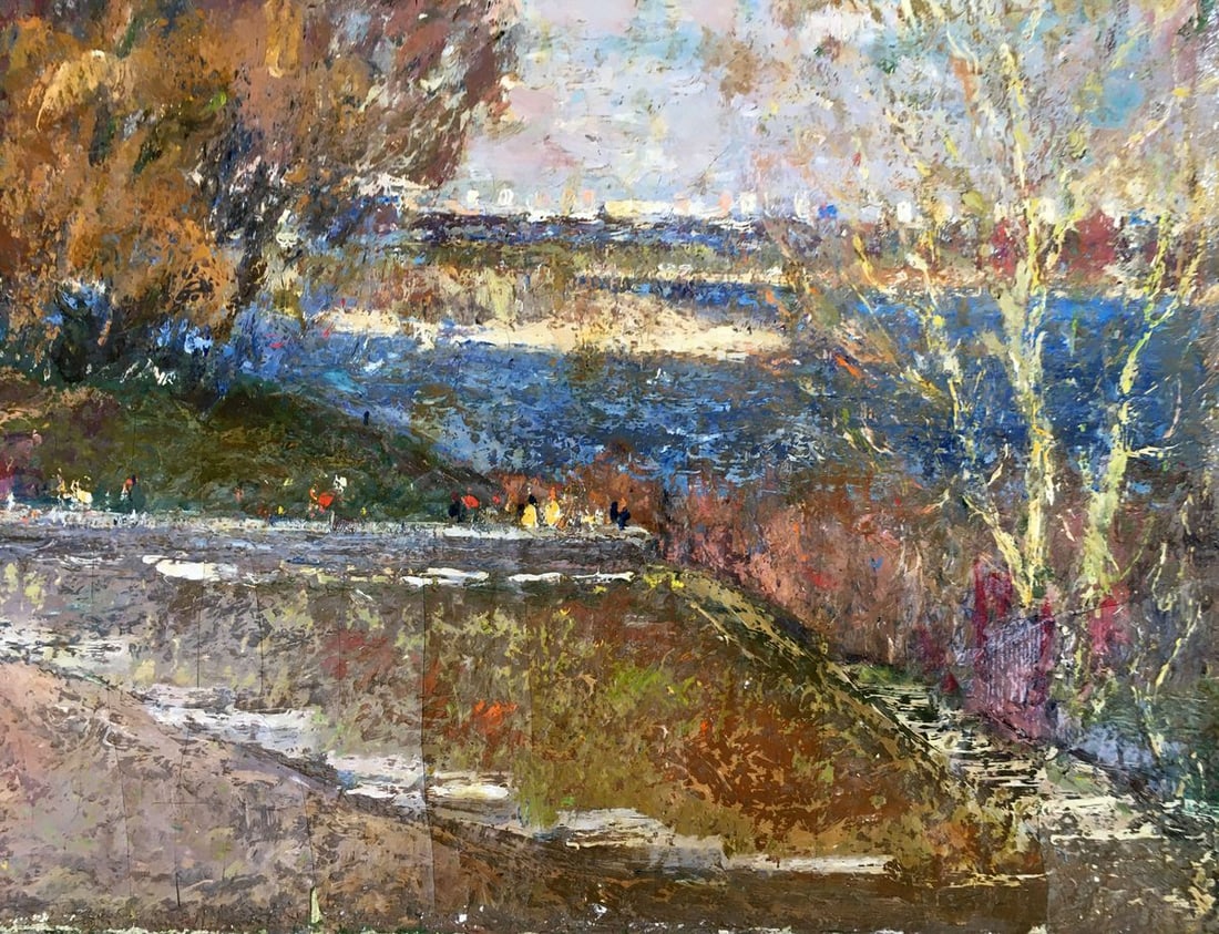 Oil painting Glory park Mynka Alexander Fedorovich - 8