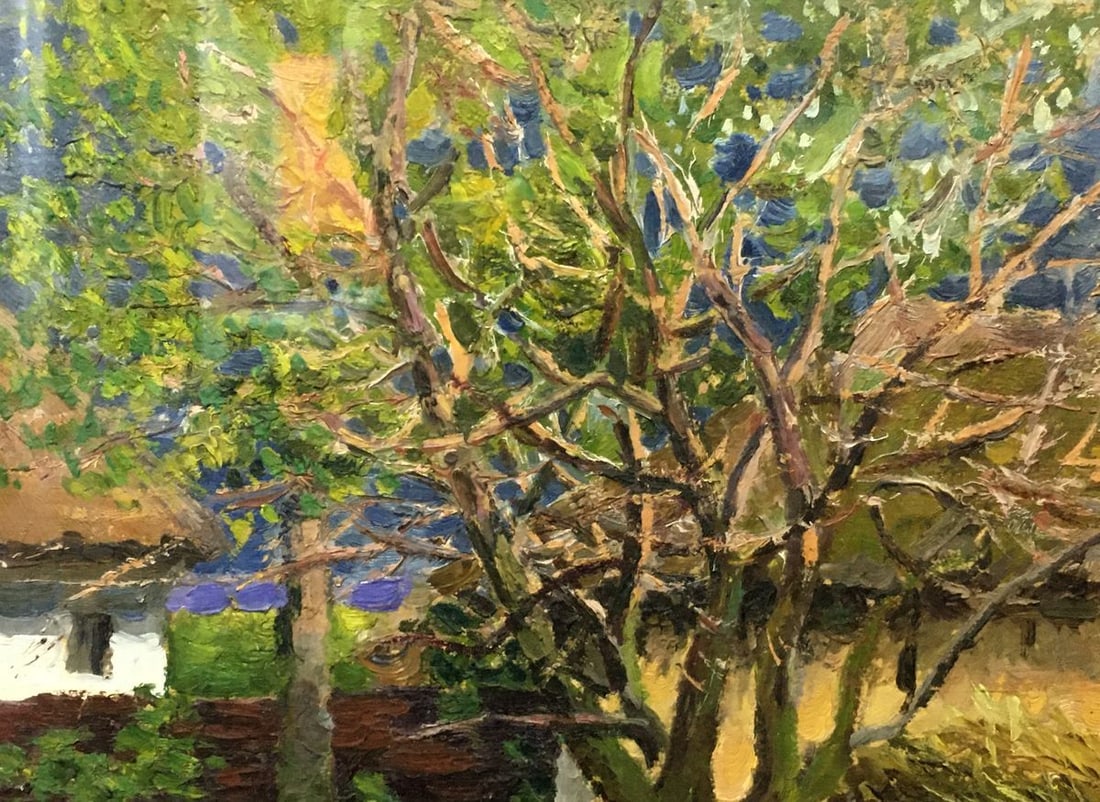 Oil painting After the rain Tsyupka Ivan Kirillovich - 5