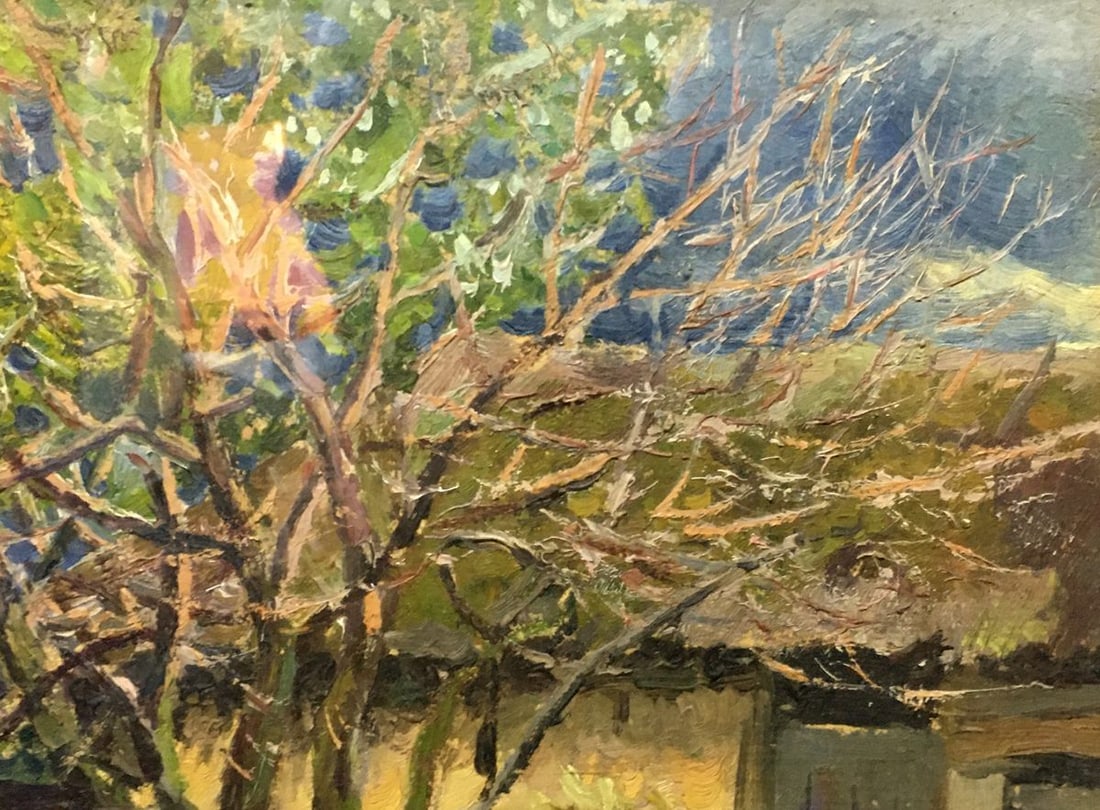 Oil painting After the rain Tsyupka Ivan Kirillovich - 8