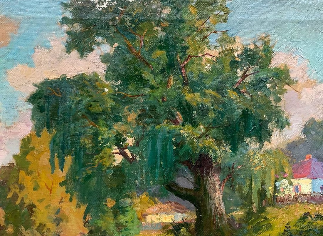 Oil painting Country life Rudenko Vladimir Mikhailovich - 7