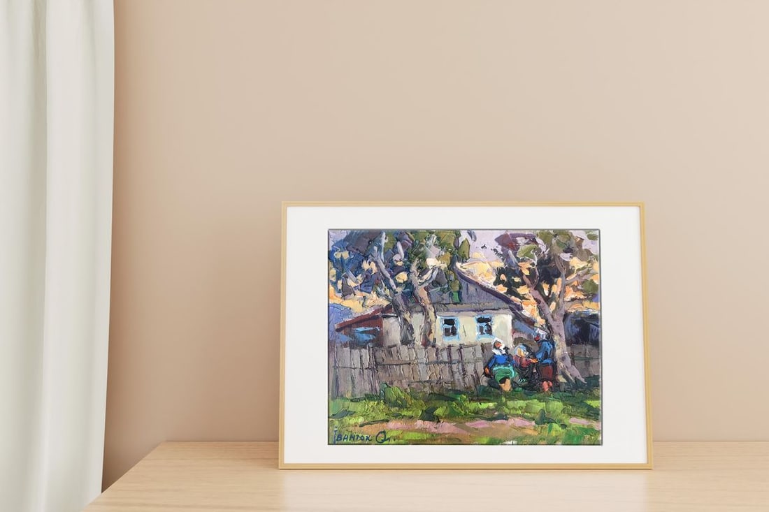 Oil painting Evening Kalenyuk Alex - 2