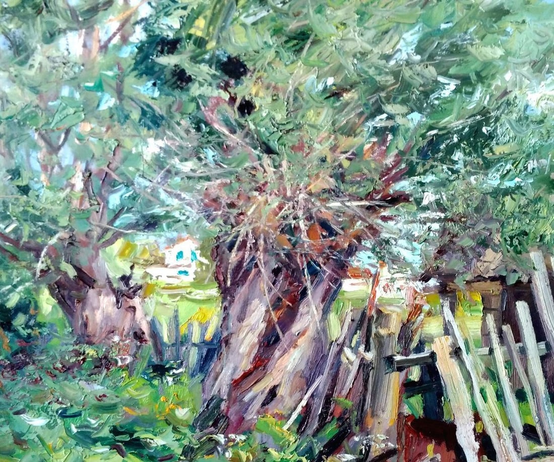 Oil painting Willow Alexander Nikolaevich Cherednichenko - 2