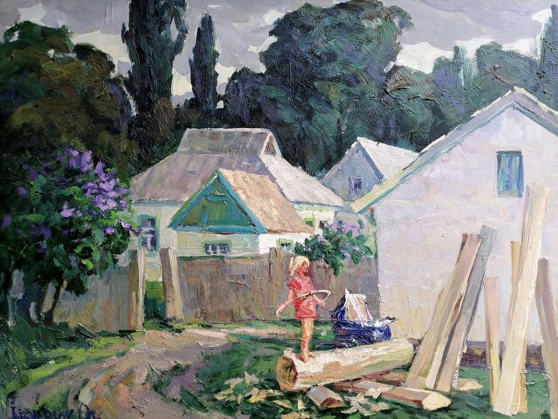 Oil painting Holidays in Gogolev Kalenyuk Alex - 2