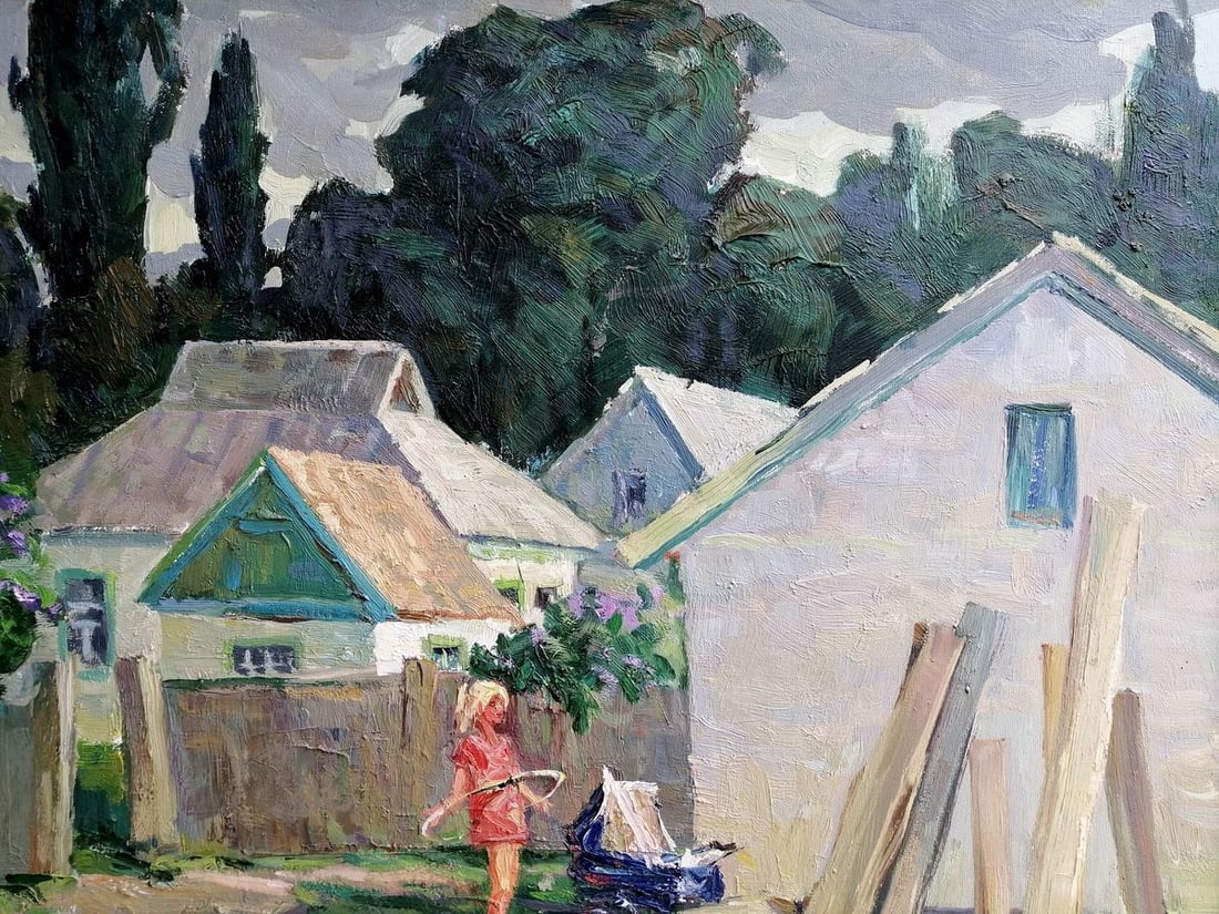 Oil painting Holidays in Gogolev Kalenyuk Alex - 3