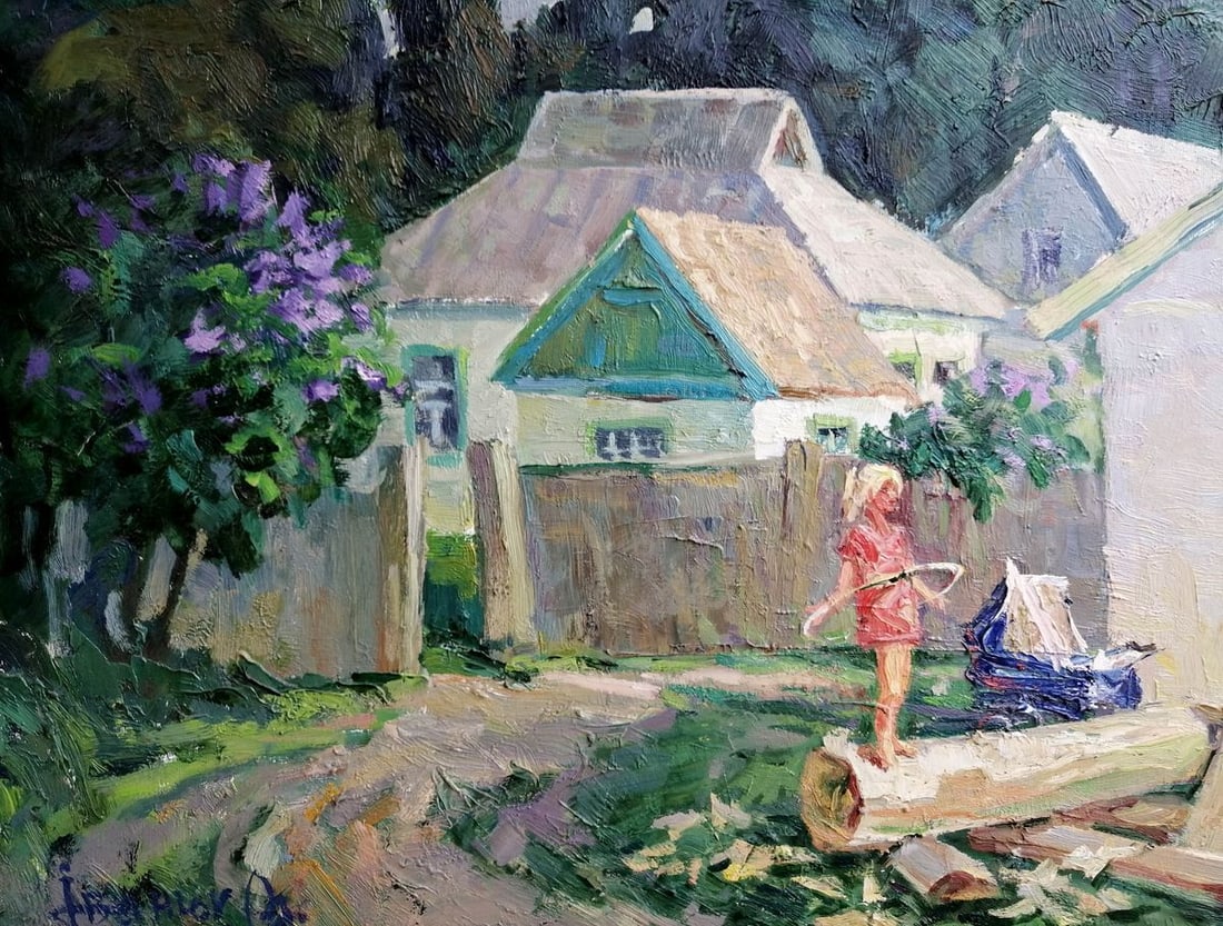 Oil painting Holidays in Gogolev Kalenyuk Alex - 5