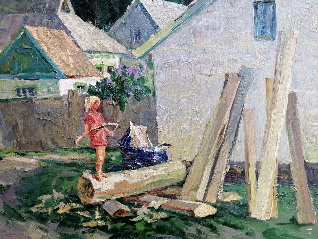 Oil painting Holidays in Gogolev Kalenyuk Alex - 6