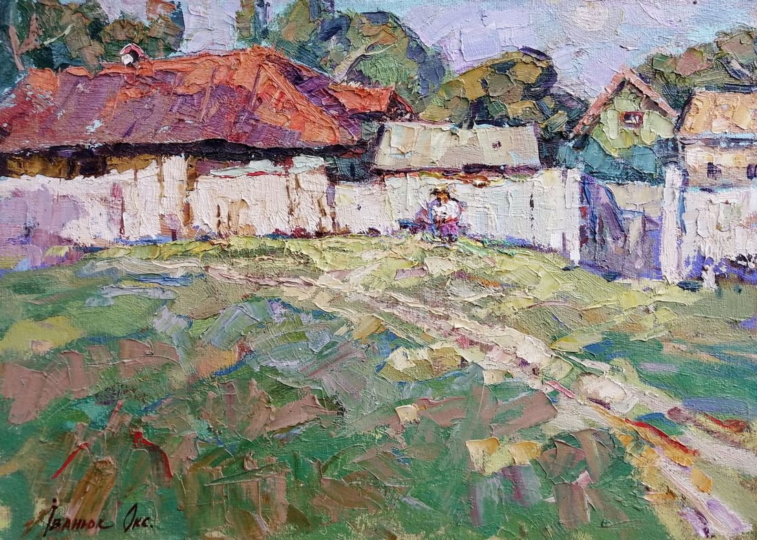 Oil painting Sunny day Kalenyuk Oksana: Title : Oil painting Sunny day Kalenyuk Oksana Description: No.Kalen 55 *** ABOUT THIS PAINTING *** * TITLE: "Sunny day" * ARTISTS: Kalenyuk Oksana * SIZE: 50x70 cm/19.68x27.55 inches' * MEDIUM: oil, 