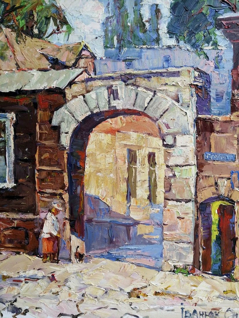 Oil painting City of Mariupol Kalenyuk Alex - 2