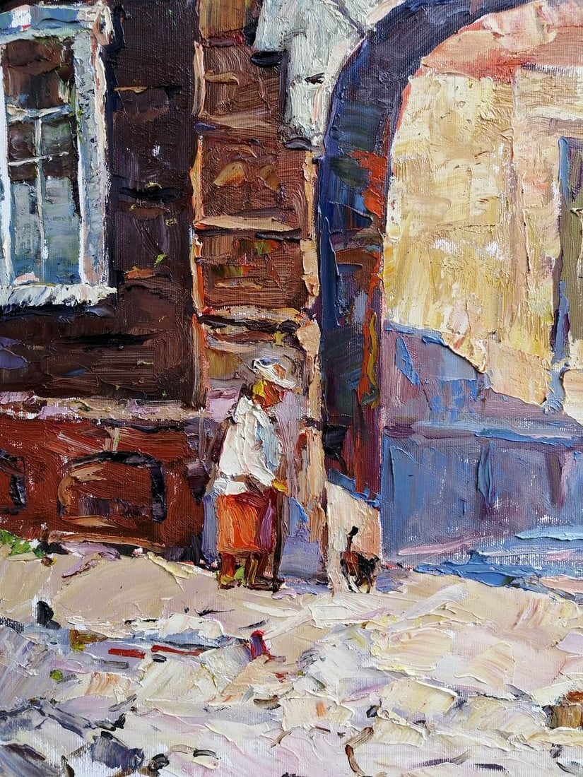 Oil painting City of Mariupol Kalenyuk Alex - 5