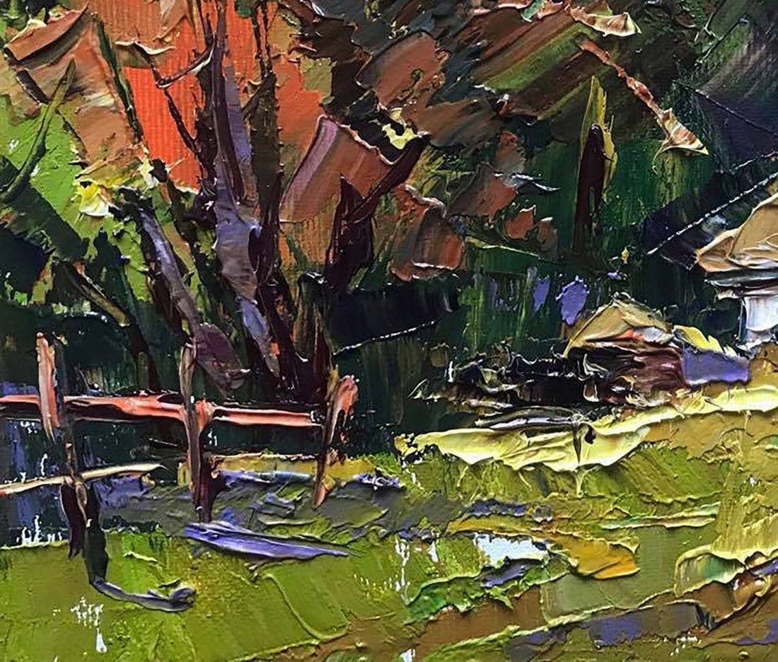 Oil painting The sun goes down Kalenyuk Alex - 4