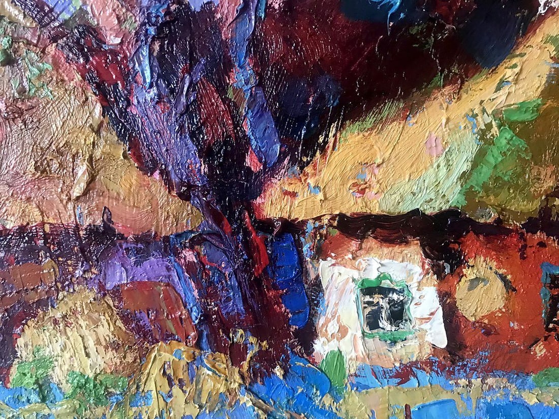 Oil painting Rural motif Kalenyuk Alex - 4