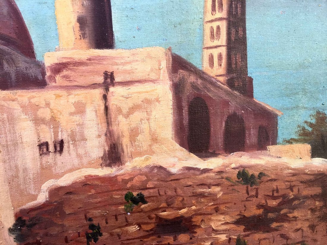 Oil painting Istanbul original landscape - 5