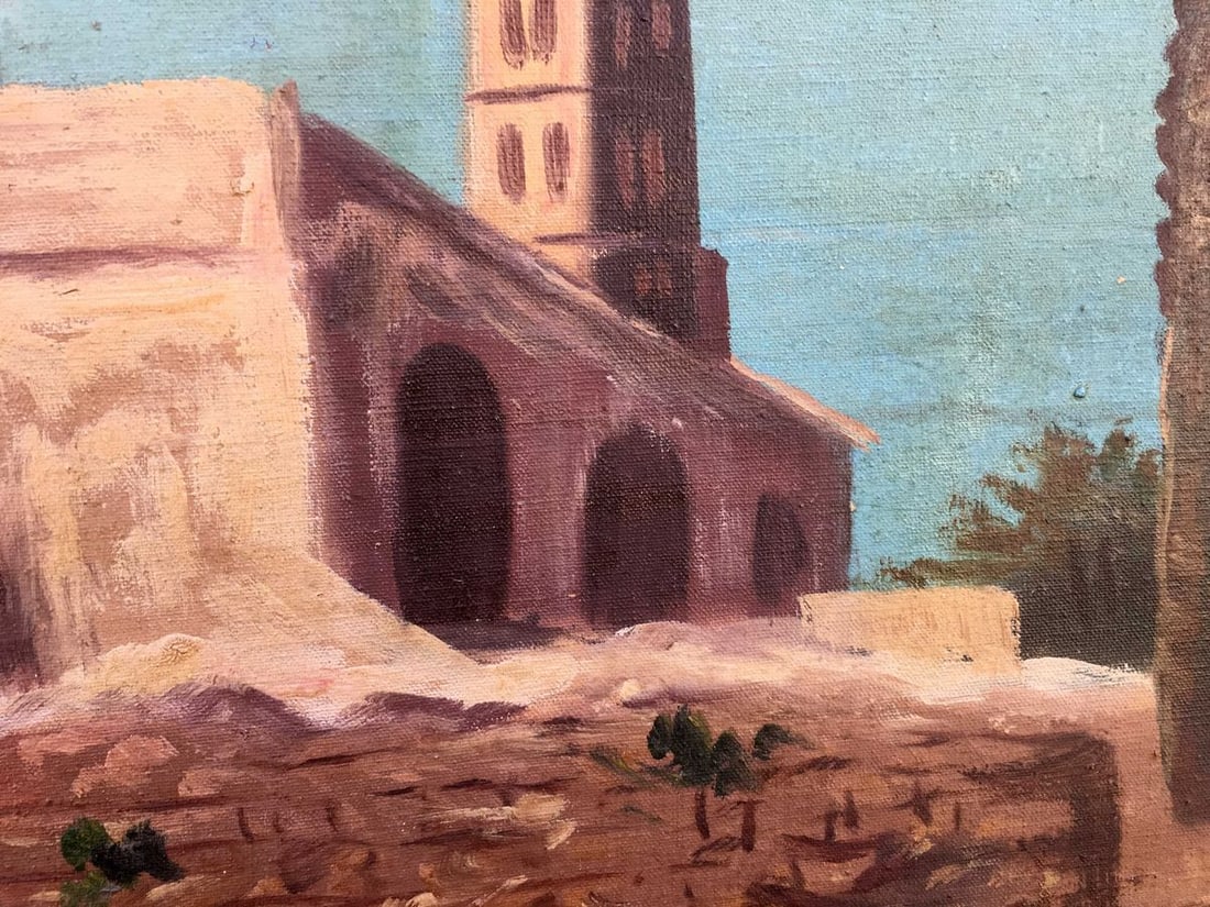 Oil painting Istanbul original landscape - 8
