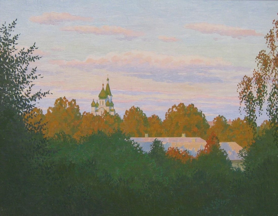 Oil painting Getting light Kalebets Valery: Title : Oil painting Getting light Kalebets Valery Description: No.Sav 76 *** ABOUT THIS PAINTING *** * TITLE: "Getting light" * ARTISTS: Kalebets Valery * SIZE: 40x50 cm/15.74x19.68 inches' *