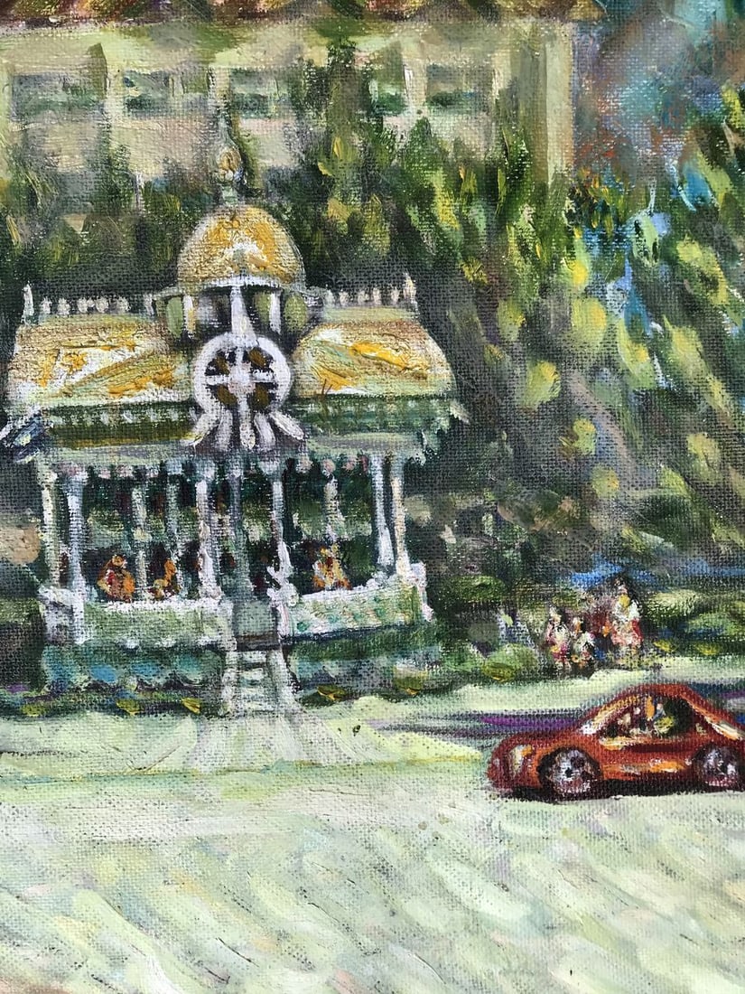 Oil painting Sumy gazebo Shapoval Ivan Leontyevich - 6