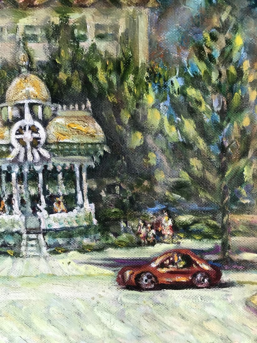 Oil painting Sumy gazebo Shapoval Ivan Leontyevich - 7