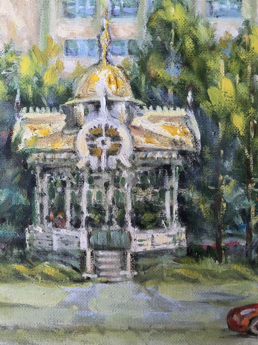 Oil painting Overlooking the museum Shapoval Ivan Leontyevich - 6
