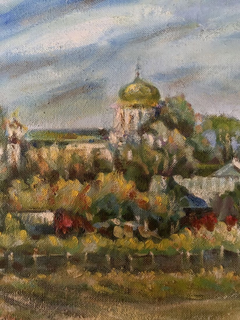 Oil painting The village of Prystaylovo Shapoval Ivan Leontyevich - 6