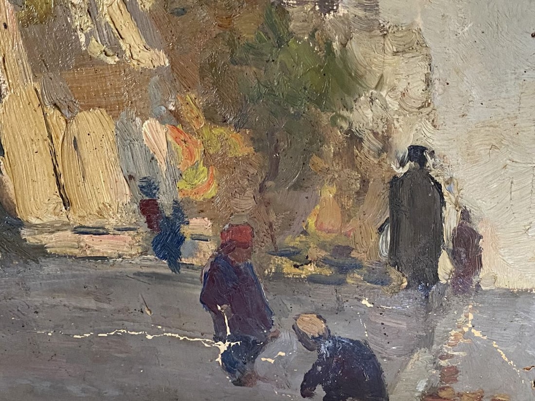 Oil painting City life Ryzhykh Victor Ivanovich - 6