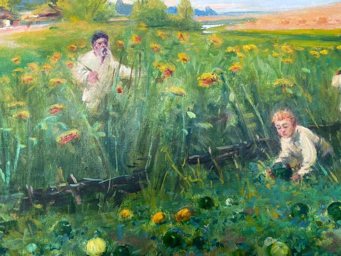Oil painting Watermelons Nestor Mitrofanovich Kizenko - 4