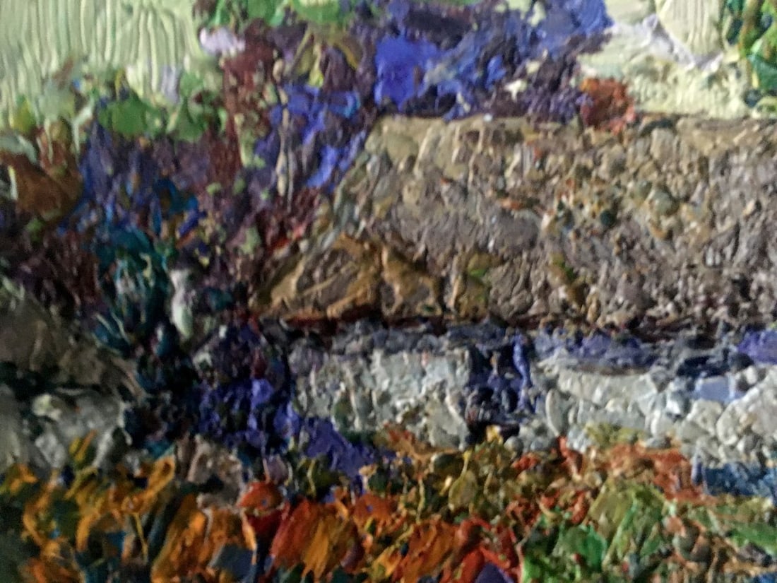 Oil painting In the village Kalenyuk Alex - 10