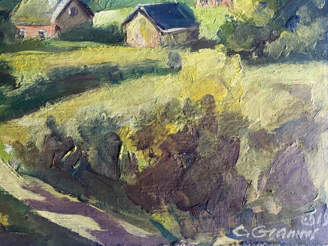Oil painting City of Fastiv Svetlana Gramm - 7