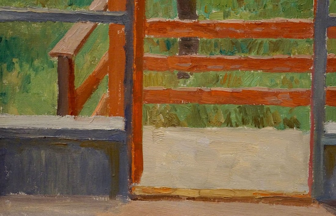 Oil painting Terrace Chernikov Nikolay Vladimirovich - 2