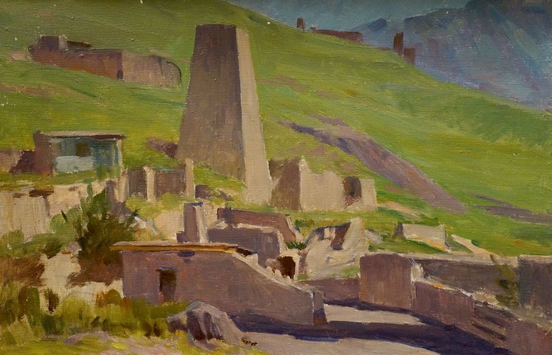 Oil painting Outside the city Chernikov Nikolay Vladimirovich (1 of 8)