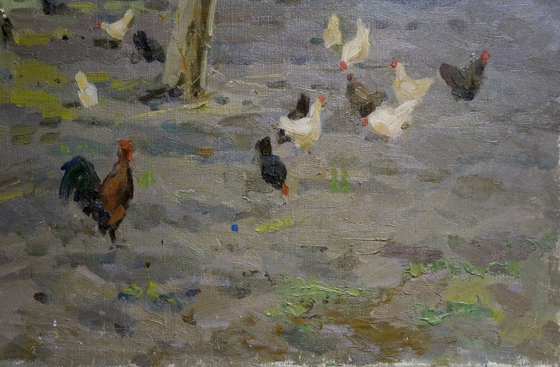 Oil painting Household Volobuev Evgeny Vsevolodovich - 5