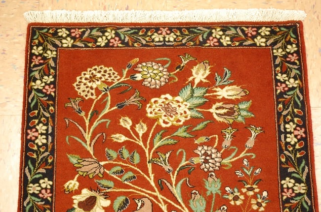 Persian QOME RUG 2'1"x 2'6" - 3