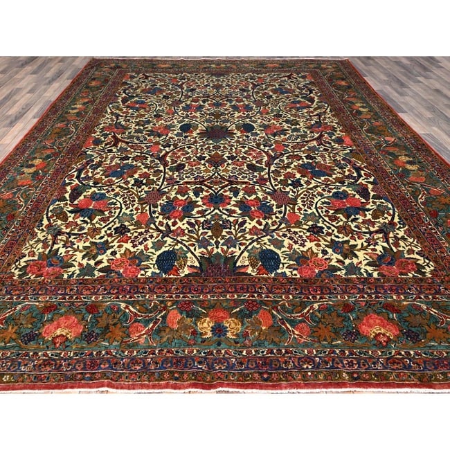 Amazon Green Crocodile Safari Design 100% Silk Hand Knotted Runner Rug - 2