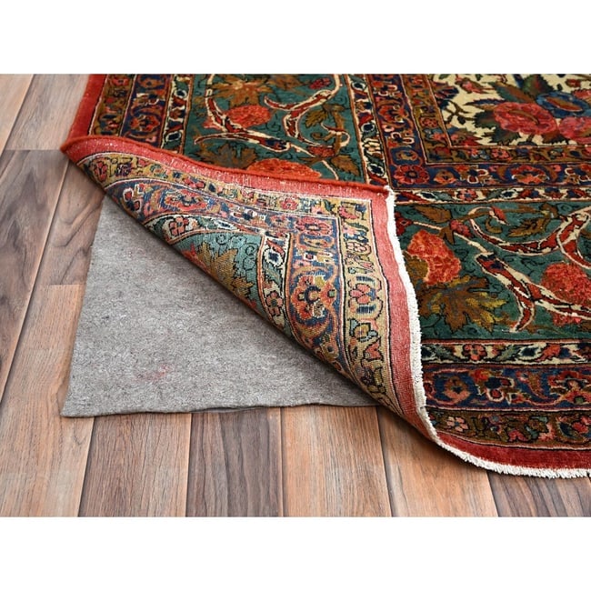 Amazon Green Crocodile Safari Design 100% Silk Hand Knotted Runner Rug - 4