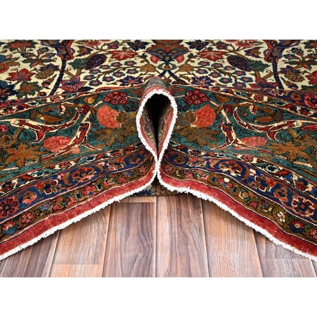 Amazon Green Crocodile Safari Design 100% Silk Hand Knotted Runner Rug - 5