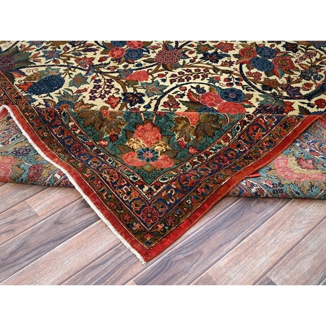 Amazon Green Crocodile Safari Design 100% Silk Hand Knotted Runner Rug - 6