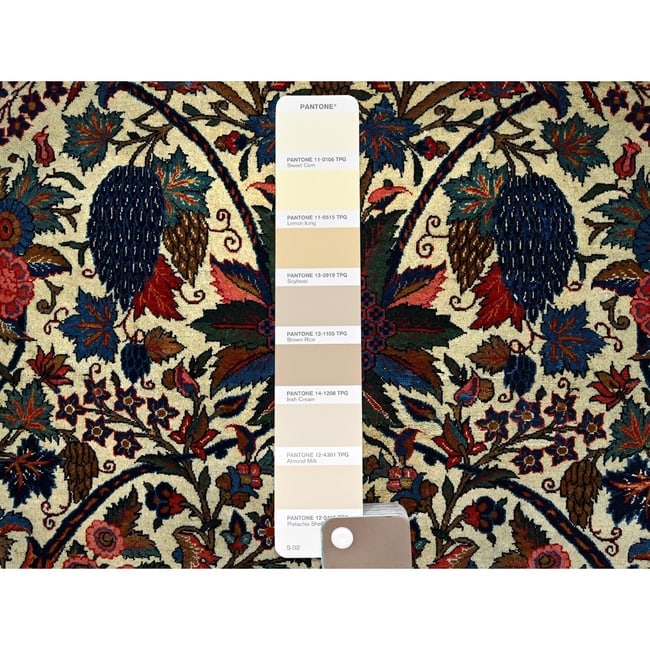 Amazon Green Crocodile Safari Design 100% Silk Hand Knotted Runner Rug - 7