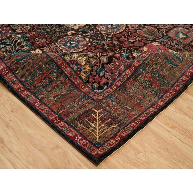 One Lot of 3 Wool Hand Knotted Thick and Lush Soft to the Touch Rug - 6