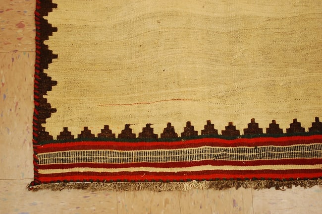Persian SHIRAZ RUG 4' x 6'7" - 3