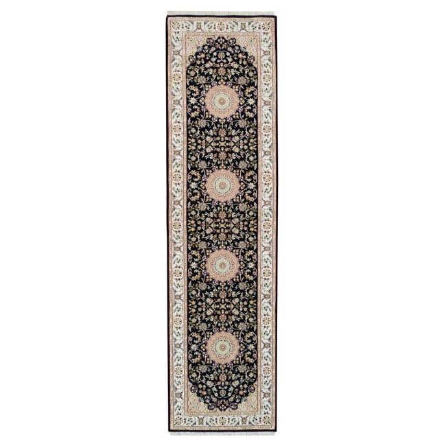 Gray Peshawar Heriz All Over Design Hand Knotted All Wool Oriental Rug: Title: Gray Peshawar Heriz All Over Design Hand Knotted All Wool Oriental Rug Description:This is a truly genuine one-of-a-kind. It has been Knotted for months and months in the centuries-old weaving 