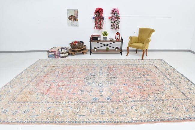 9'4'' x 14'0'' Turkish Handmade Kilim Rug - 18895 - 2