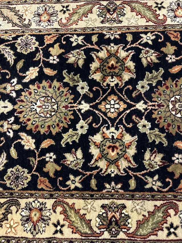 Hand Knotted Agra Tabriz 2.6x8 ft. - 5