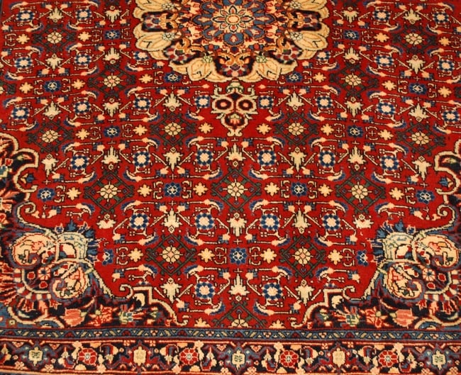 Persian BIJAR RUG 3'10" x5' - 6