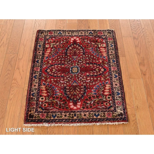 Copper Brown Plain Solid Design Pure Sari Silk Hand Knotted Mat Rug - 2