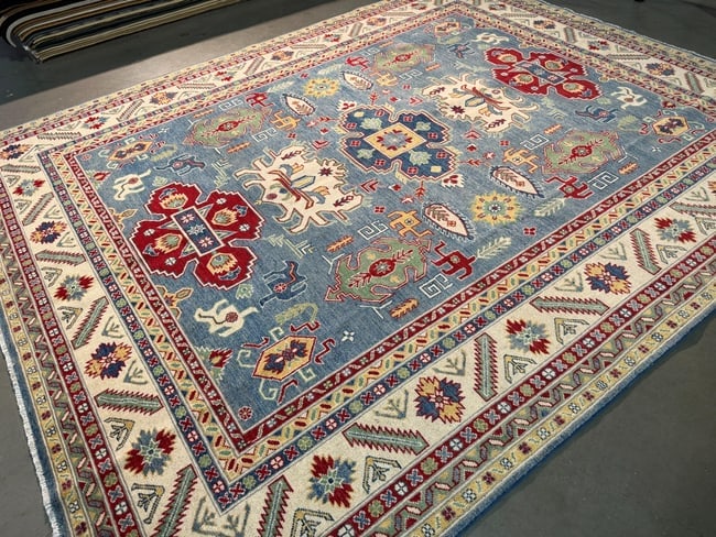 Exquisite Fine Kazak Rug 8.2x10.2 - 8