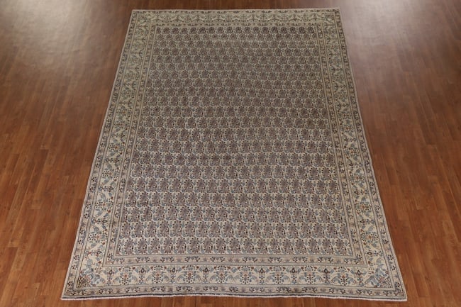 All-Over Paisley Kashan Persian Area Rug 8x12 - 3