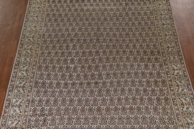 All-Over Paisley Kashan Persian Area Rug 8x12 - 4
