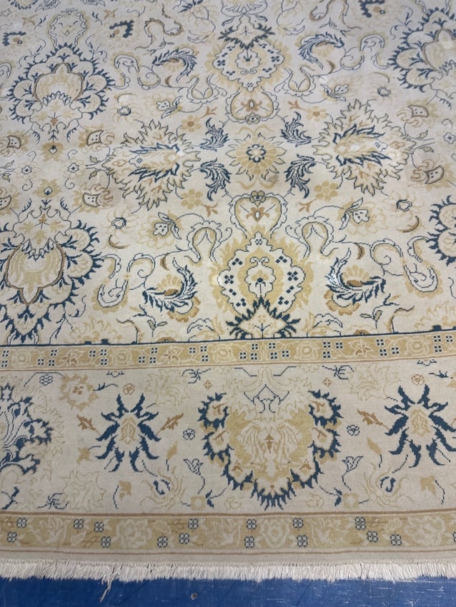 Hand Knotted Oushak Rug 9x12 ft. - 2